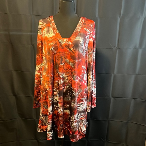 Multicolor Dress by R&B Collections - Picture 1 of 4